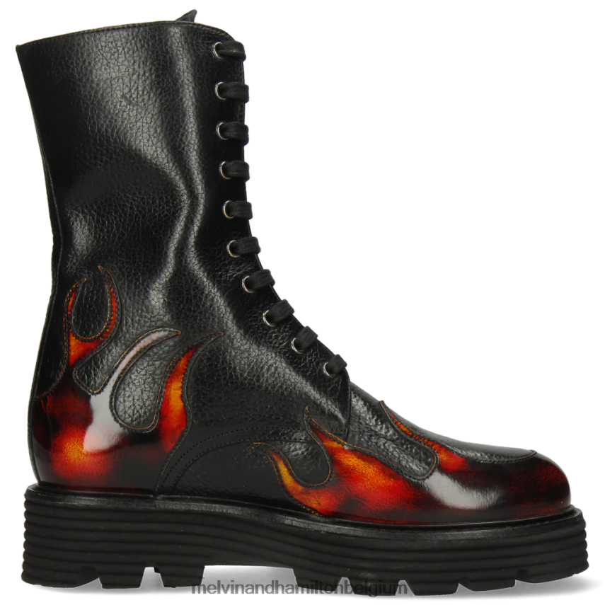 Melvin & Hamilton laarzen zwart vrouwen Leonie 19 V488DN1150