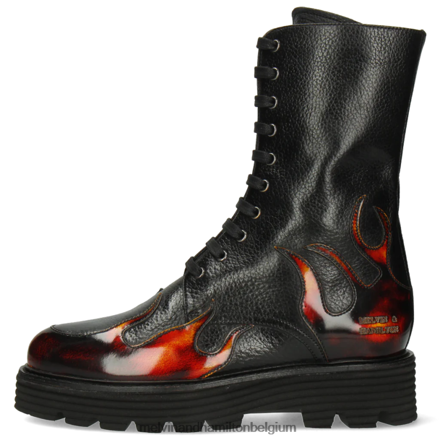 Melvin & Hamilton laarzen zwart vrouwen Leonie 19 V488DN1150