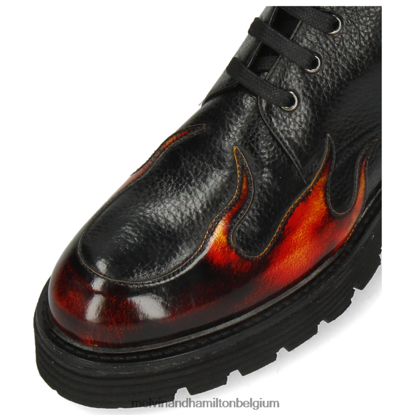 Melvin & Hamilton laarzen zwart vrouwen Leonie 19 V488DN1150