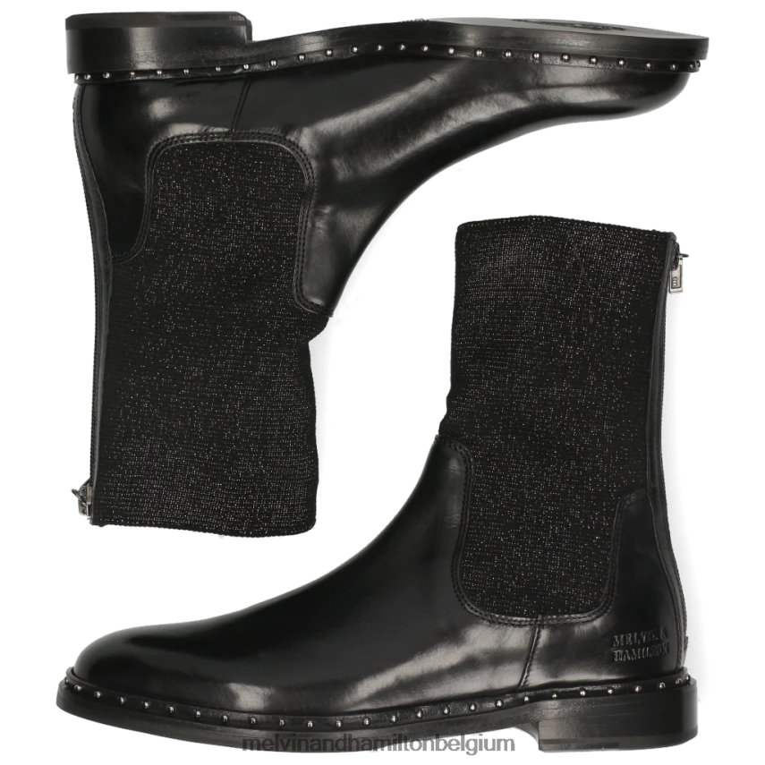 Melvin & Hamilton laarzen zwart vrouwen Susan 69 V488DN1192