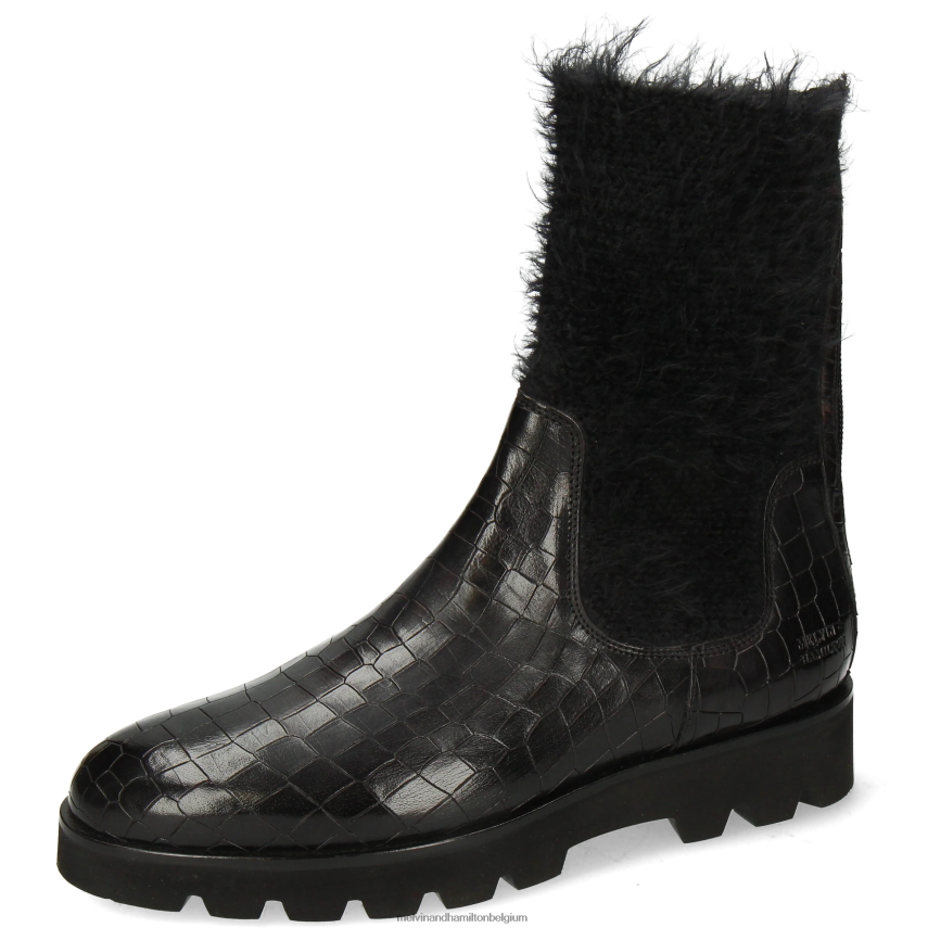 Melvin & Hamilton laarzen zwart vrouwen Susan 69 V488DN1221