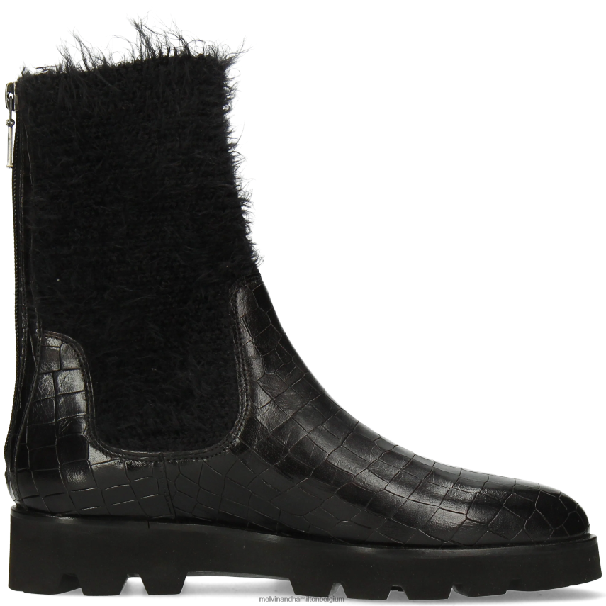 Melvin & Hamilton laarzen zwart vrouwen Susan 69 V488DN1221