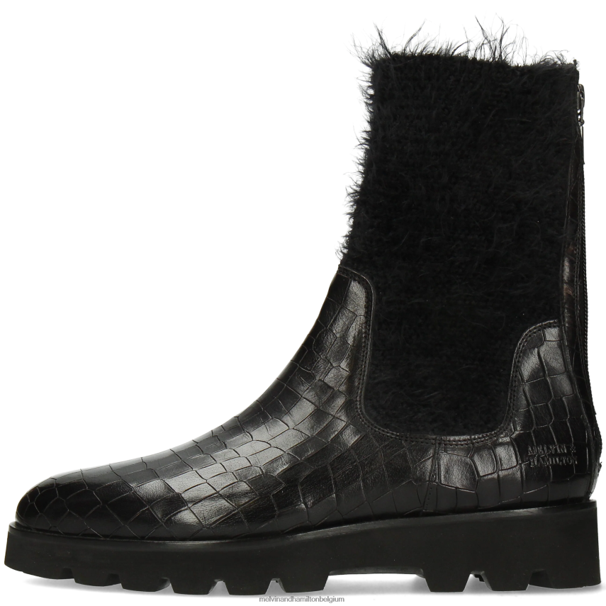 Melvin & Hamilton laarzen zwart vrouwen Susan 69 V488DN1221