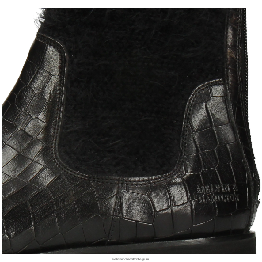 Melvin & Hamilton laarzen zwart vrouwen Susan 69 V488DN1221