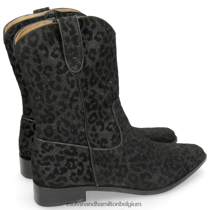 Melvin & Hamilton laarzen zwart vrouwen marlijn 31 V488DN1239
