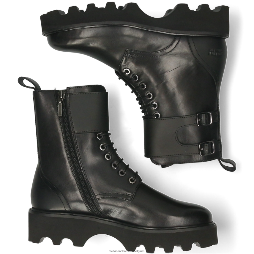 Melvin & Hamilton laarzen zwart vrouwen megan 27 V488DN1166