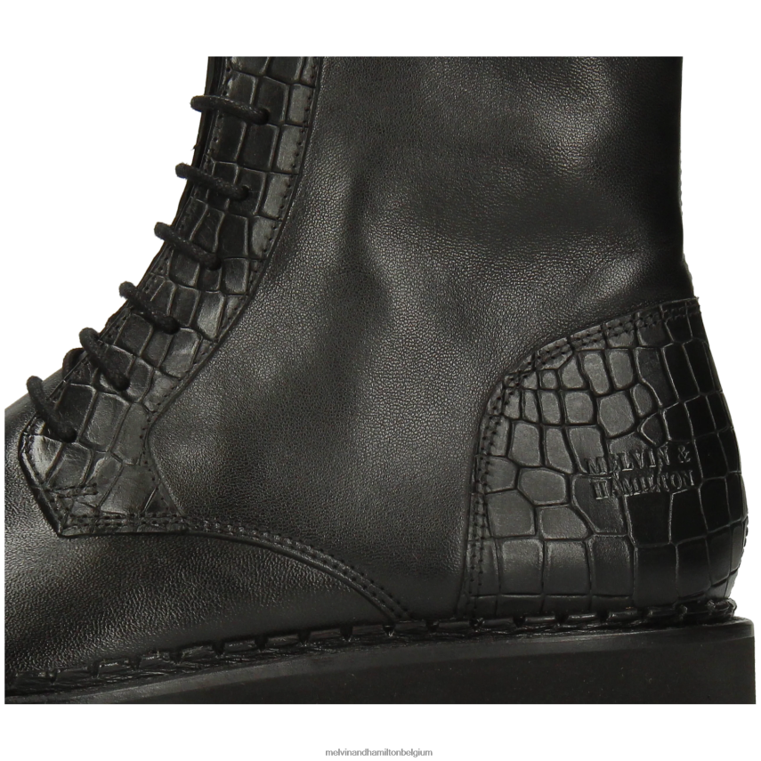 Melvin & Hamilton laarzen zwart vrouwen sally 95 V488DN1194