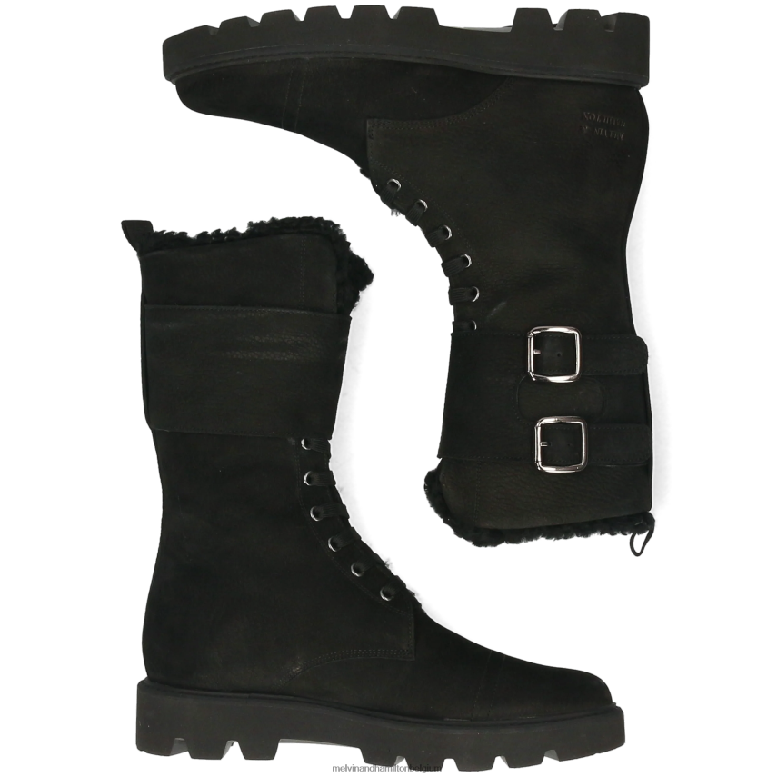 Melvin & Hamilton laarzen zwart vrouwen selina 50 V488DN1184