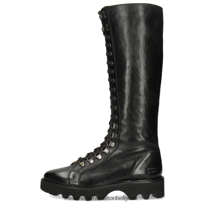 Melvin & Hamilton laarzen zwart vrouwen selina 61 V488DN1179