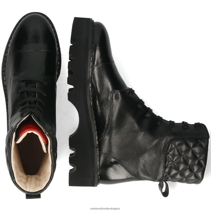 Melvin & Hamilton laarzen zwart vrouwen sybill 12 V488DN1153