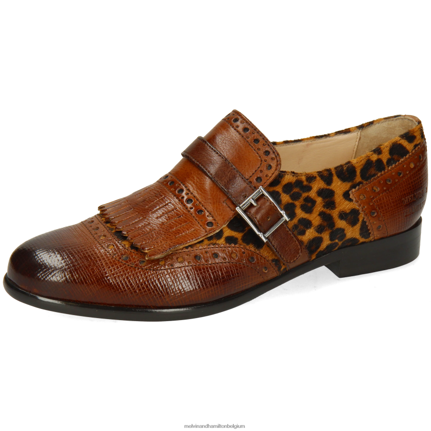 Melvin & Hamilton monnik schoenen bruin vrouwen selina 2 V488DN1490