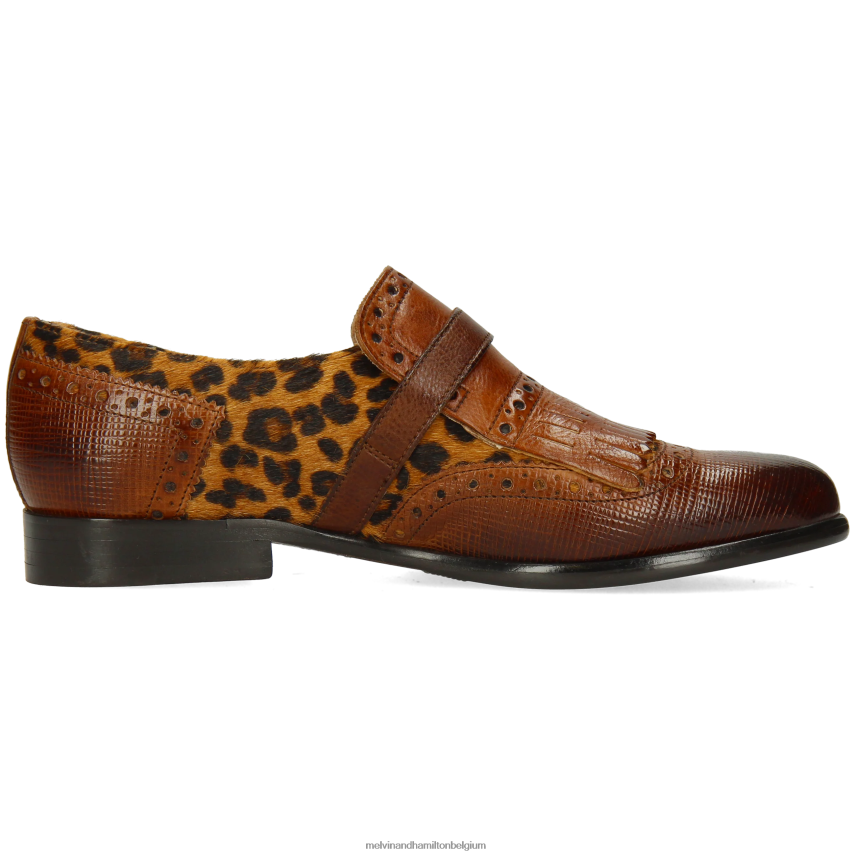Melvin & Hamilton monnik schoenen bruin vrouwen selina 2 V488DN1490