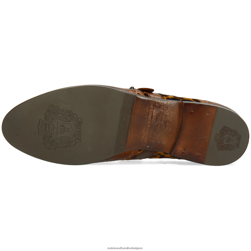 Melvin & Hamilton monnik schoenen bruin vrouwen selina 2 V488DN1490