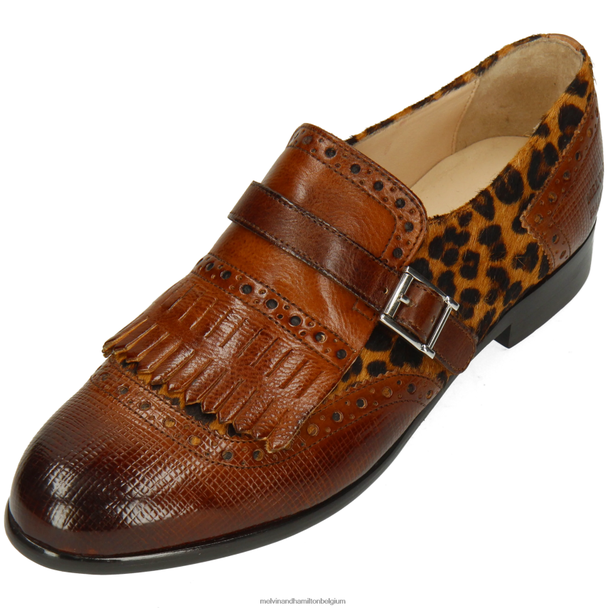Melvin & Hamilton monnik schoenen bruin vrouwen selina 2 V488DN1490