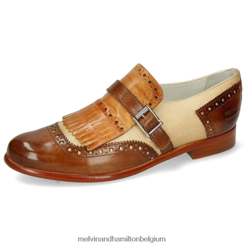 Melvin & Hamilton monnik schoenen bruin vrouwen selina 2 V488DN1495
