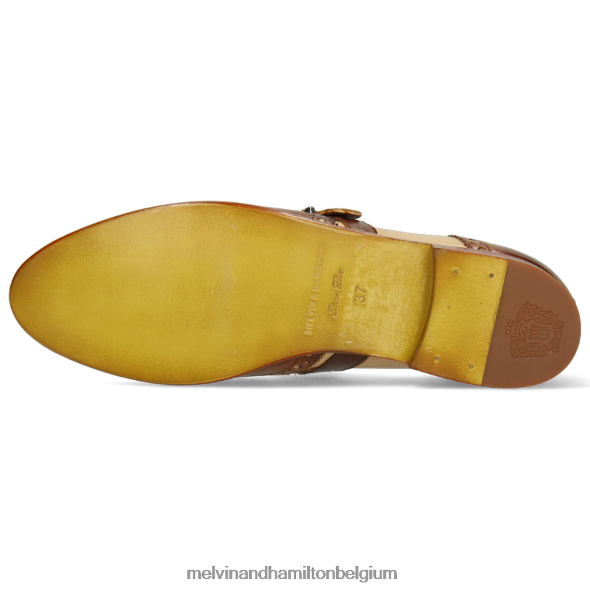 Melvin & Hamilton monnik schoenen bruin vrouwen selina 2 V488DN1495