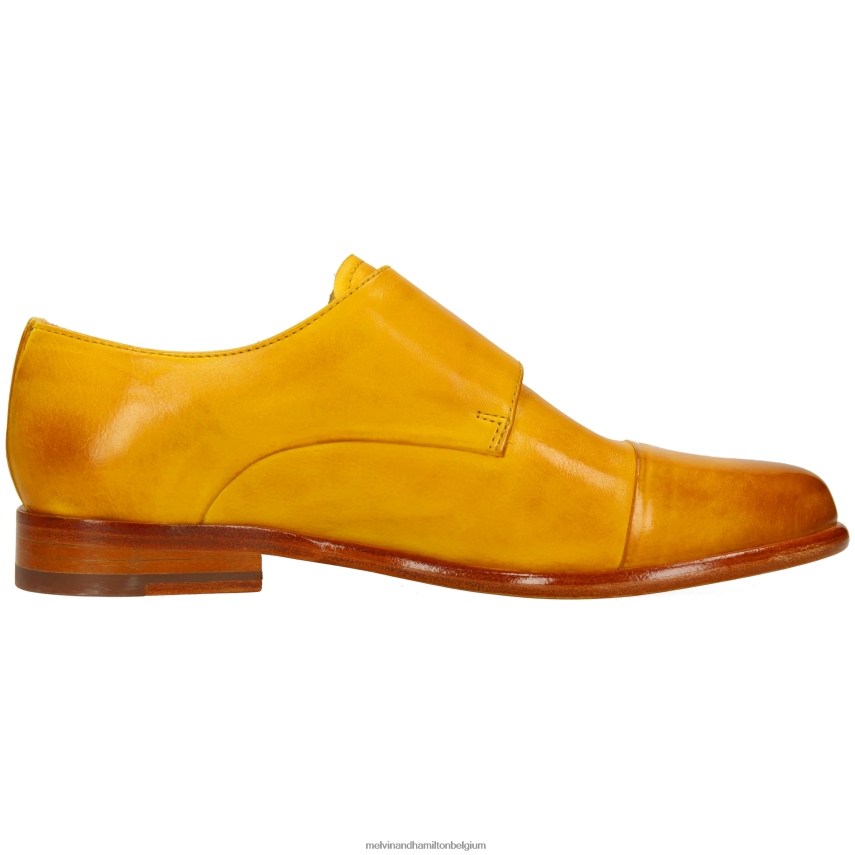 Melvin & Hamilton monnik schoenen geel vrouwen selina 87 V488DN1479