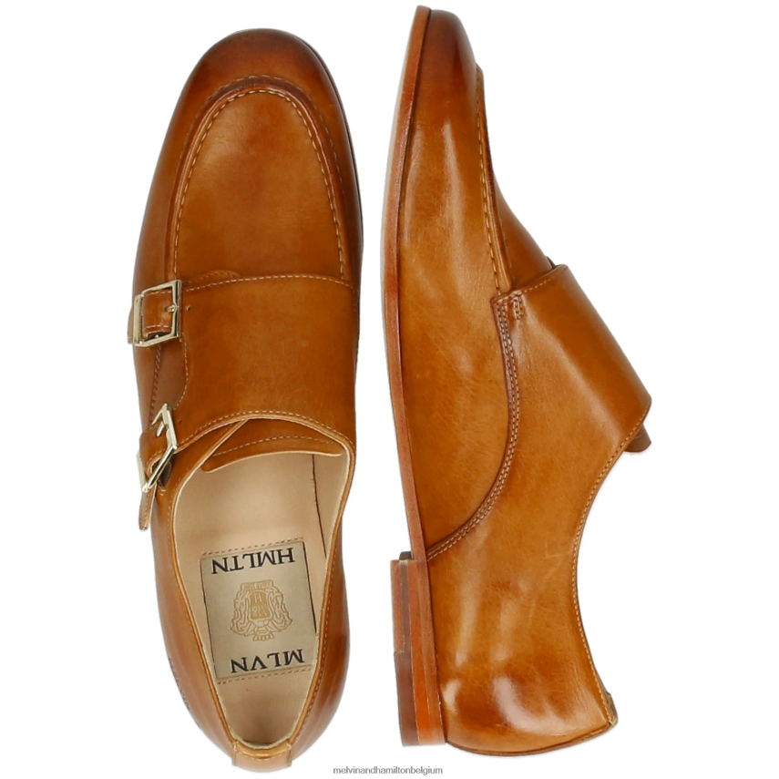 Melvin & Hamilton monnik schoenen lichtbruin vrouwen Scarlett 68 V488DN1480