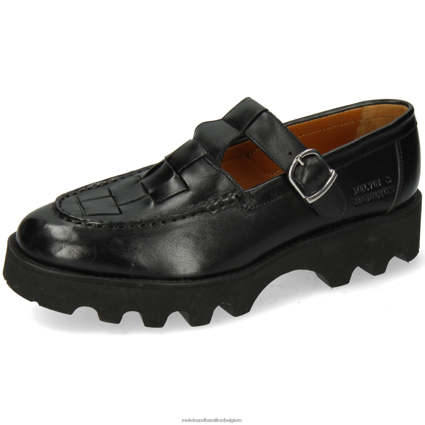 Melvin & Hamilton monnik schoenen zwart vrouwen Jade 14 V488DN1497