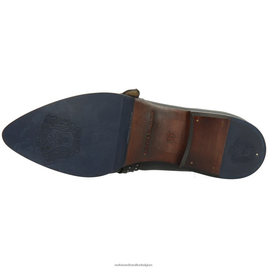 Melvin & Hamilton monnik schoenen zwart vrouwen Jessy 26 V488DN1481