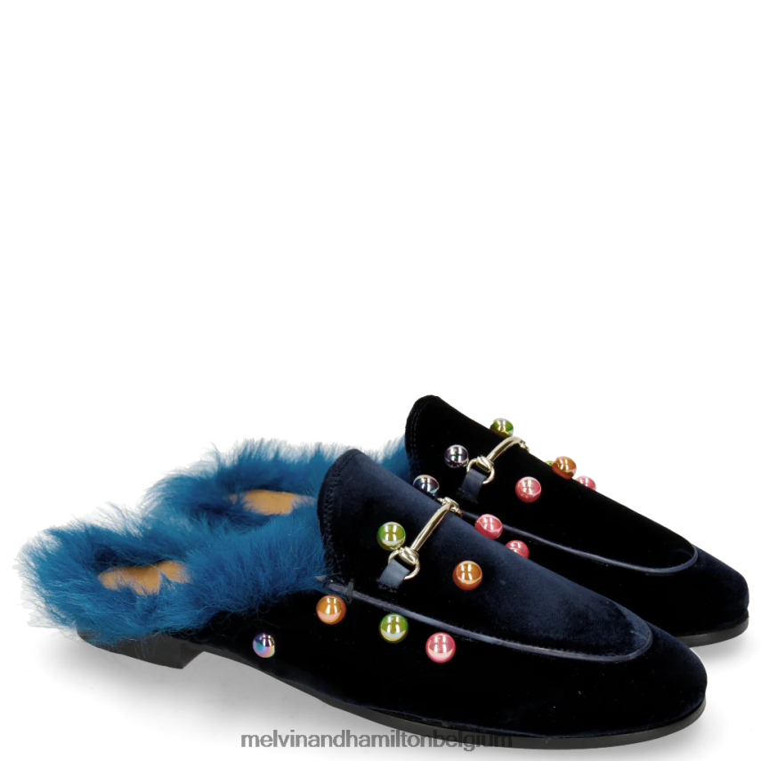 Melvin & Hamilton muilezels blauw vrouwen Scarlett 4 V488DN1746