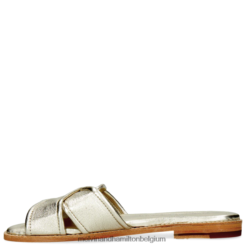 Melvin & Hamilton muilezels goud vrouwen Elodie 14 V488DN1706