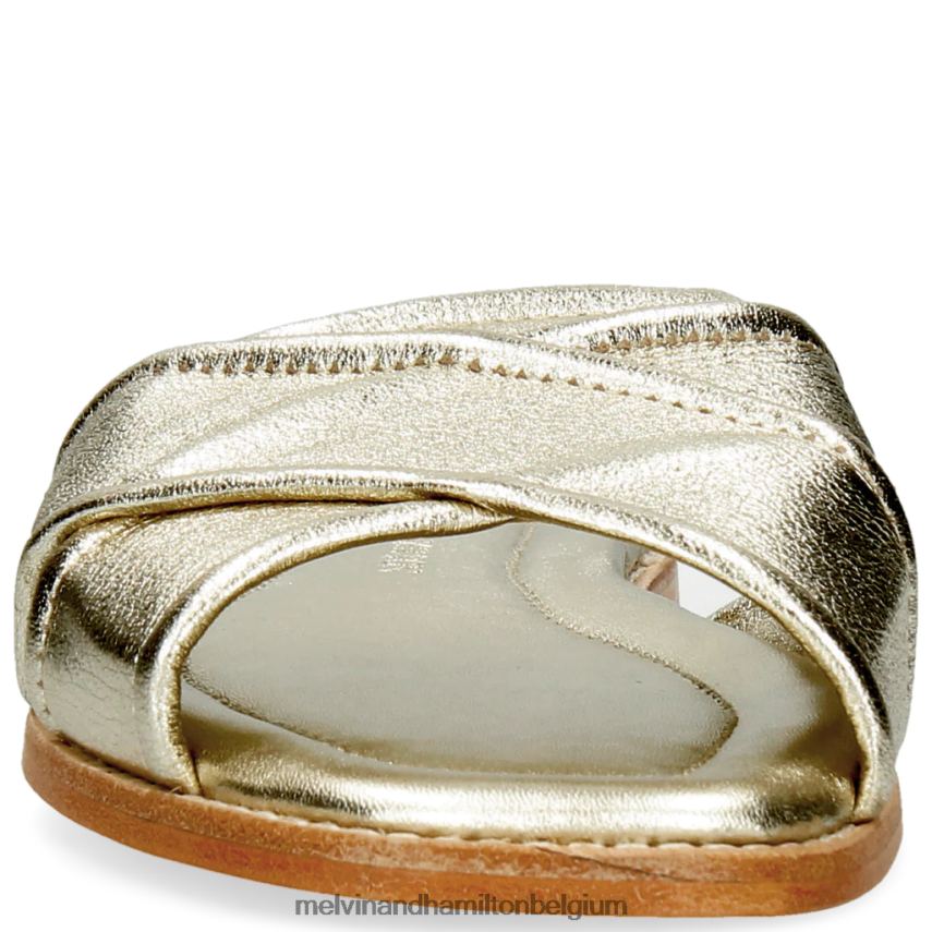 Melvin & Hamilton muilezels goud vrouwen Elodie 14 V488DN1706