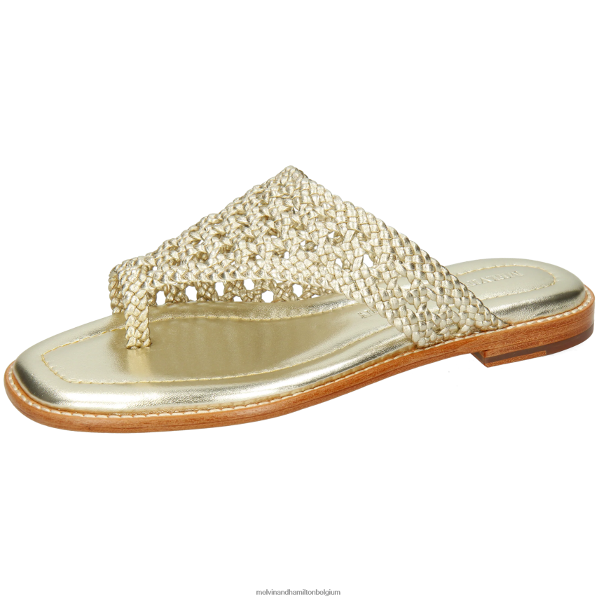 Melvin & Hamilton muilezels goud vrouwen Elodie 16 V488DN1561