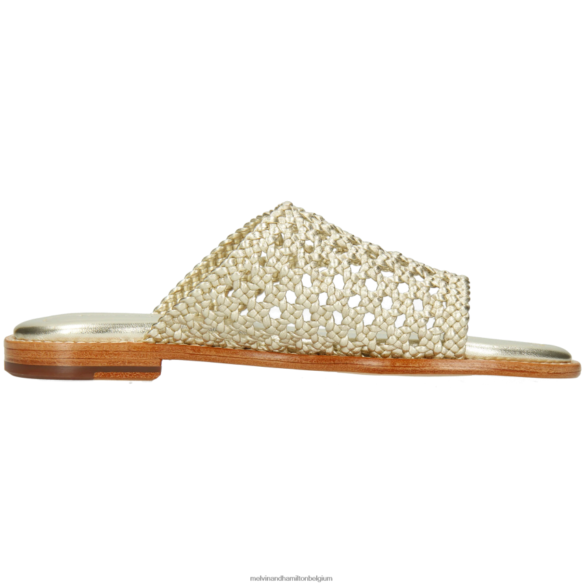 Melvin & Hamilton muilezels goud vrouwen Elodie 16 V488DN1561