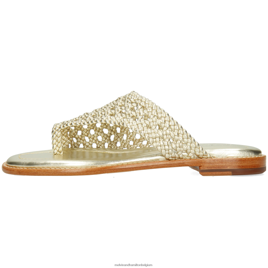 Melvin & Hamilton muilezels goud vrouwen Elodie 16 V488DN1561