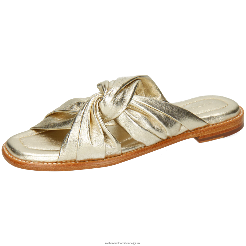 Melvin & Hamilton muilezels goud vrouwen Elodie 22 V488DN1601