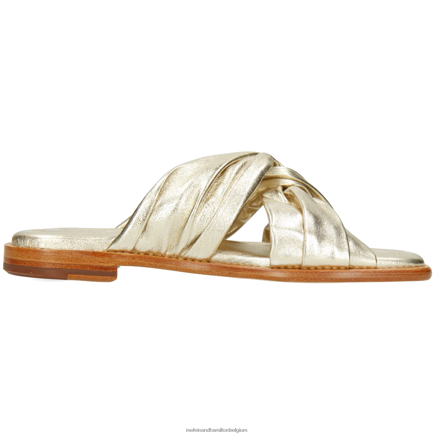 Melvin & Hamilton muilezels goud vrouwen Elodie 22 V488DN1601