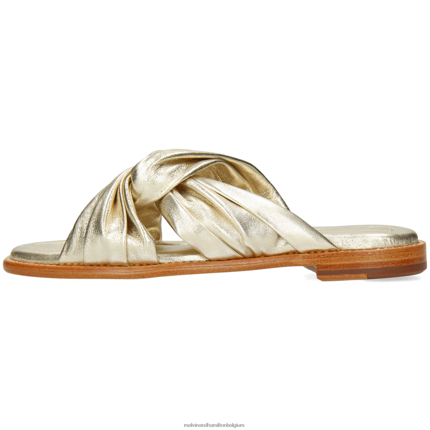 Melvin & Hamilton muilezels goud vrouwen Elodie 22 V488DN1601