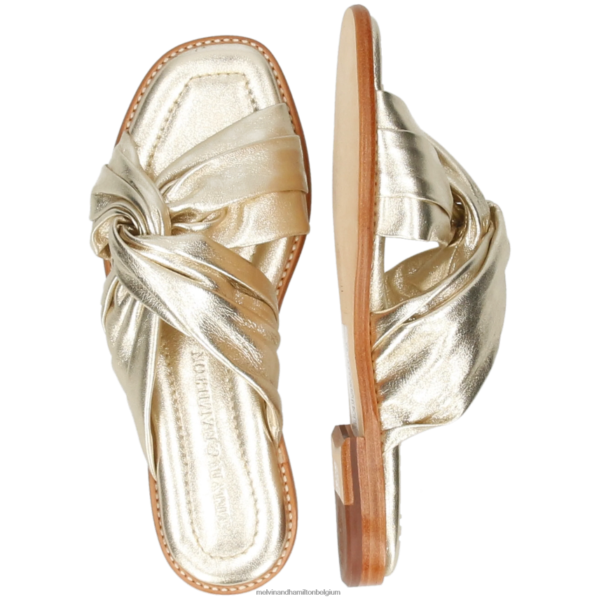 Melvin & Hamilton muilezels goud vrouwen Elodie 22 V488DN1601