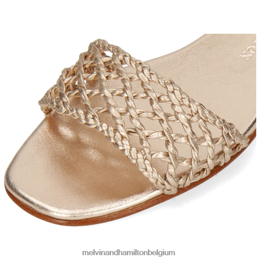 Melvin & Hamilton muilezels goud vrouwen Elodie 49 V488DN1664