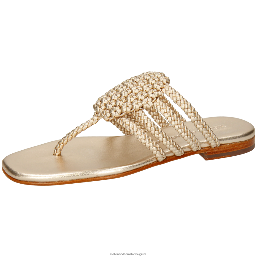 Melvin & Hamilton muilezels goud vrouwen Elodie 61 V488DN1545