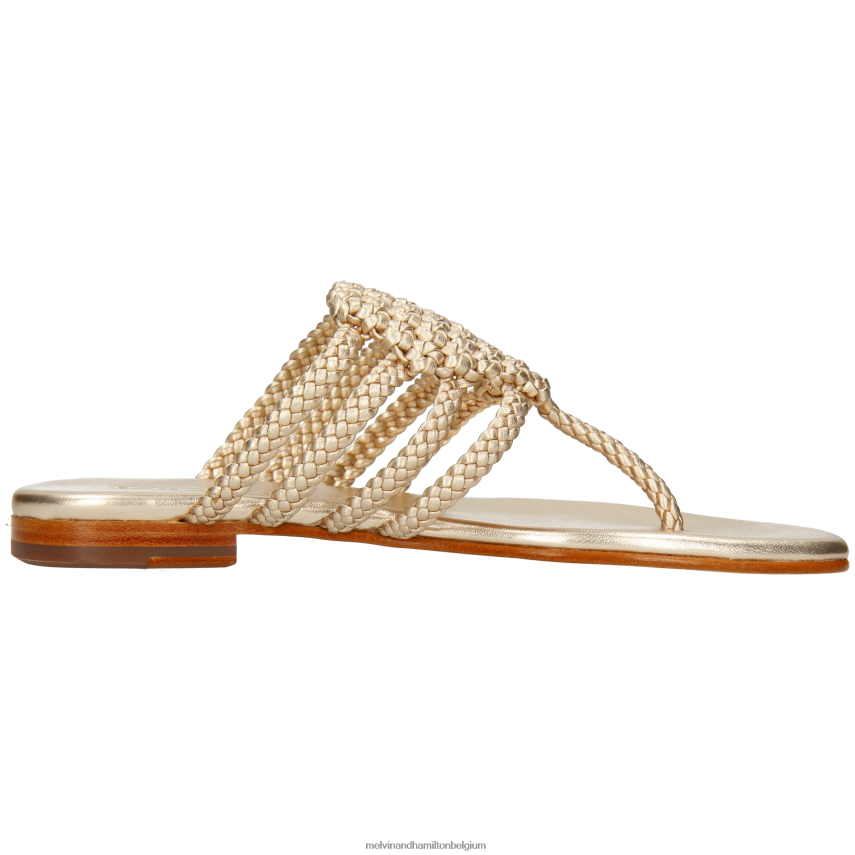 Melvin & Hamilton muilezels goud vrouwen Elodie 61 V488DN1545