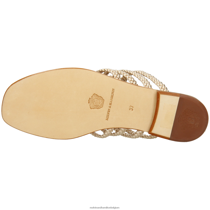 Melvin & Hamilton muilezels goud vrouwen Elodie 61 V488DN1545