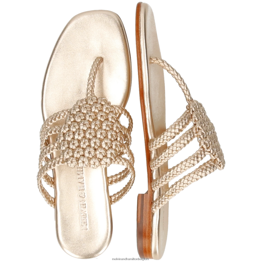 Melvin & Hamilton muilezels goud vrouwen Elodie 61 V488DN1545