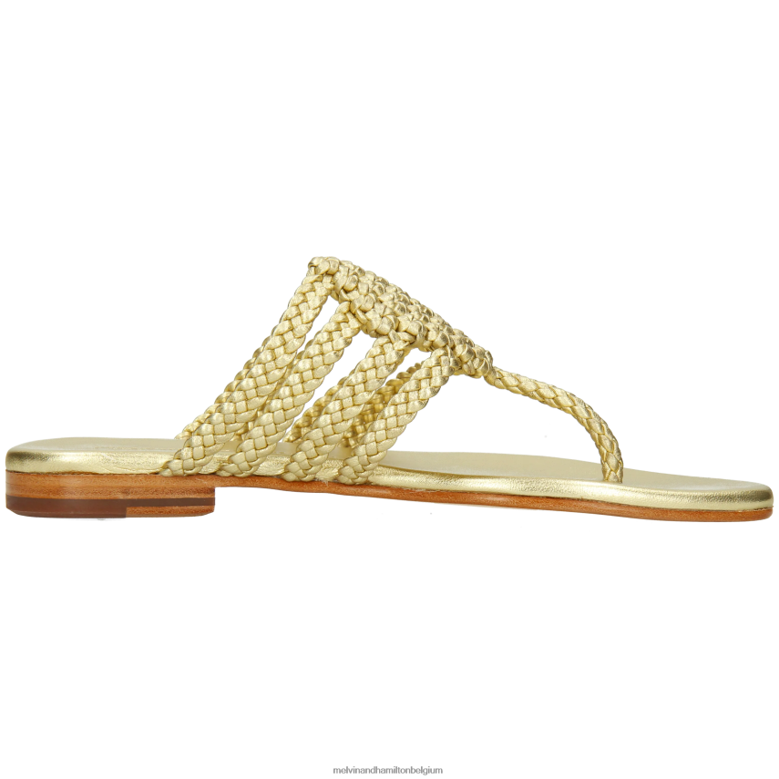 Melvin & Hamilton muilezels goud vrouwen Elodie 61 V488DN1567