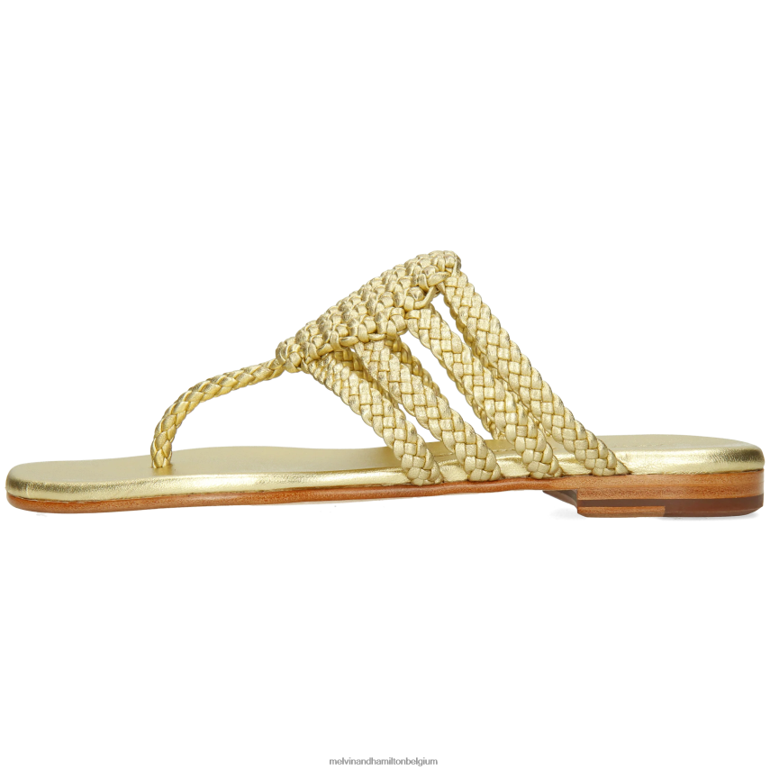 Melvin & Hamilton muilezels goud vrouwen Elodie 61 V488DN1567