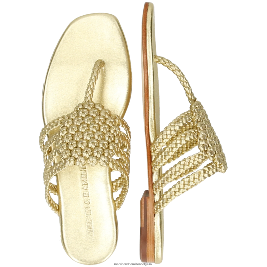 Melvin & Hamilton muilezels goud vrouwen Elodie 61 V488DN1567