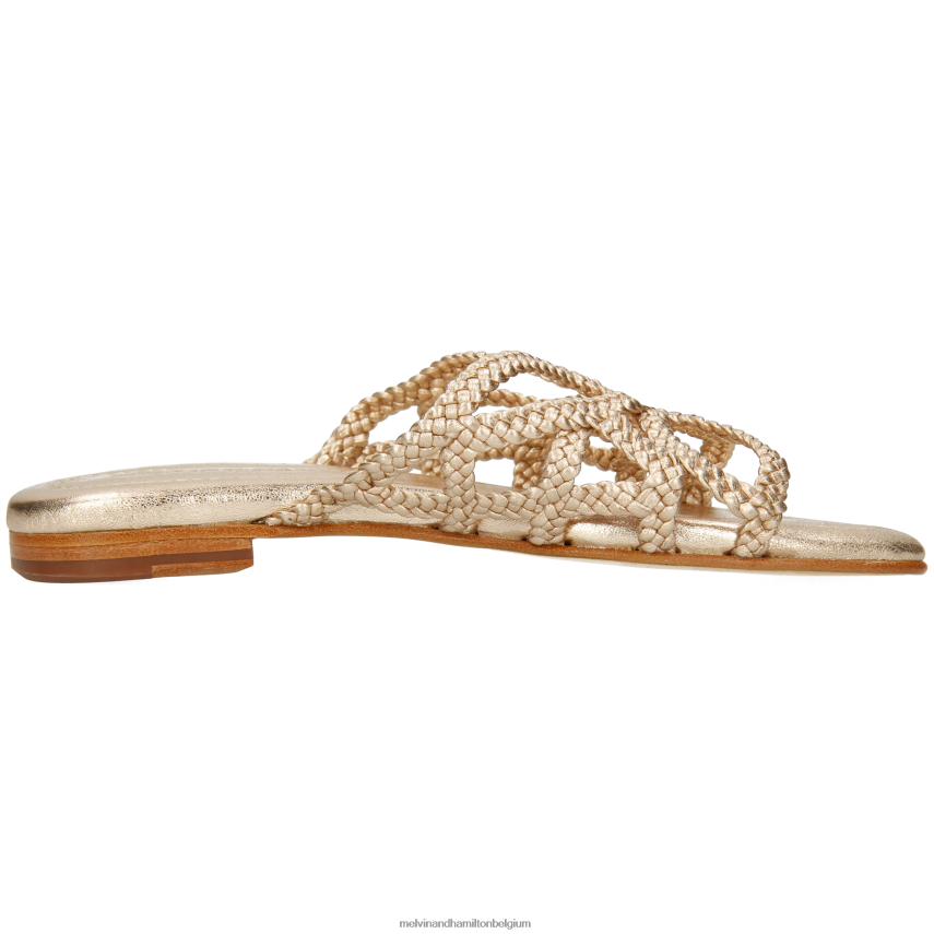 Melvin & Hamilton muilezels goud vrouwen Elodie 64 V488DN1547