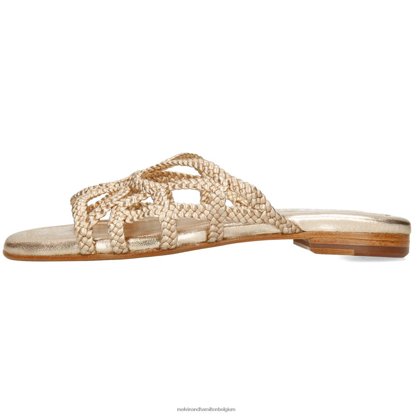 Melvin & Hamilton muilezels goud vrouwen Elodie 64 V488DN1547