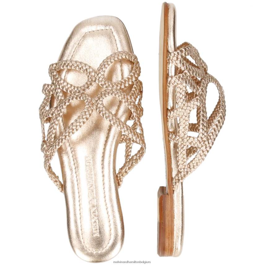 Melvin & Hamilton muilezels goud vrouwen Elodie 64 V488DN1547