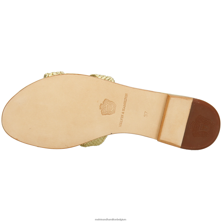 Melvin & Hamilton muilezels goud vrouwen Hanna 83 V488DN1592