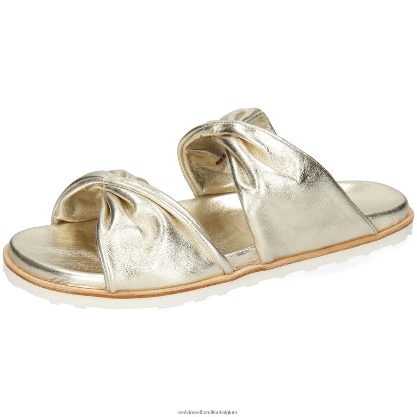 Melvin & Hamilton muilezels goud vrouwen Wilma 16 V488DN1659