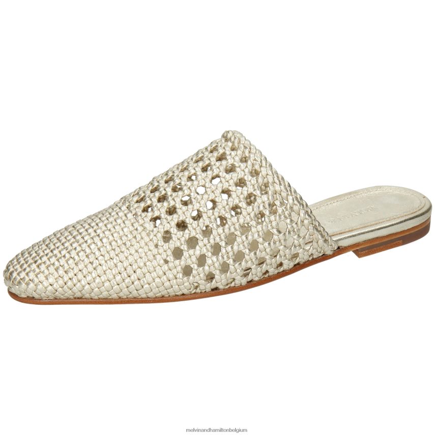 Melvin & Hamilton muilezels goud vrouwen mira 3 V488DN1750