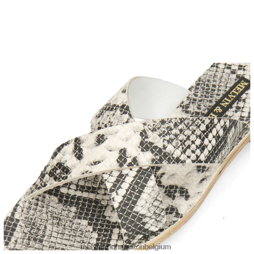 Melvin & Hamilton muilezels grijs vrouwen Elodie 18 V488DN1757