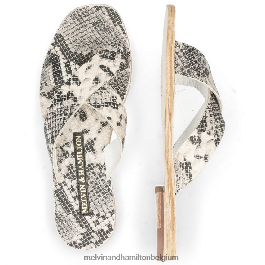 Melvin & Hamilton muilezels grijs vrouwen Elodie 18 V488DN1757